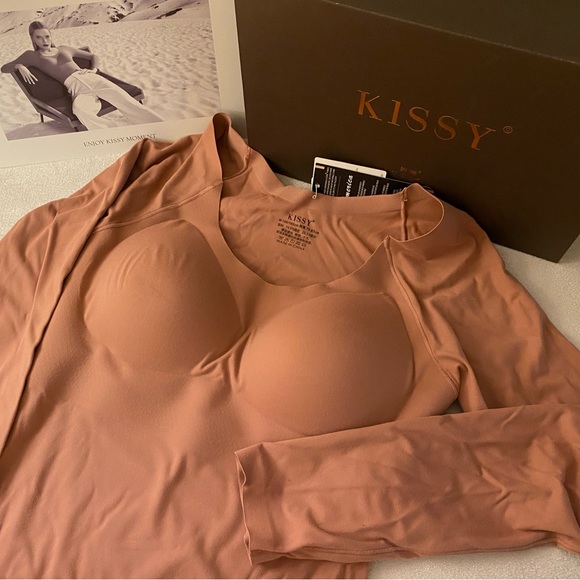 3 in 1 Build In Bra Underarmour Innerwear Thermal Underwear Shapewear - Picture 7 of 11